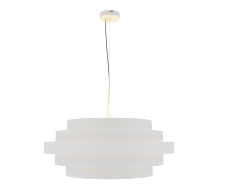 Lampa wisząca GoodHome Euboea 3-punktowa E27 biały mat