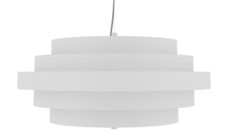 Lampa wisząca GoodHome Euboea 3-punktowa E27 biały mat