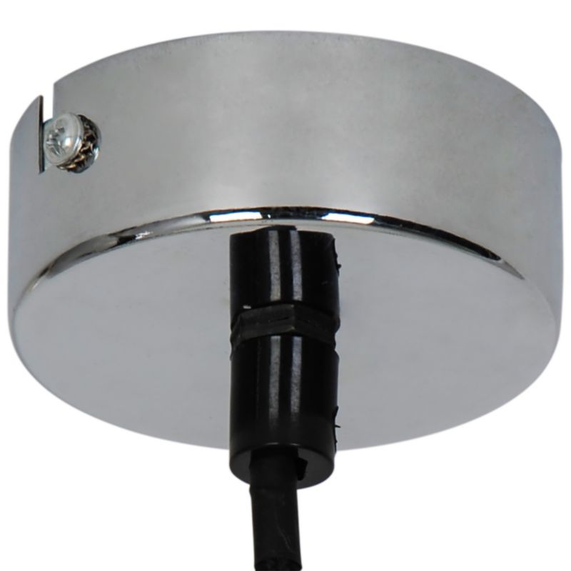 Lampa wisząca GoodHome Flachee 1-punktowa E27 chrom