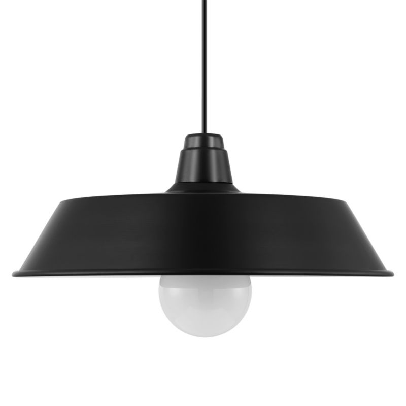 Lampa wisząca GoodHome Gammuse 1-punktowa E27 czarna