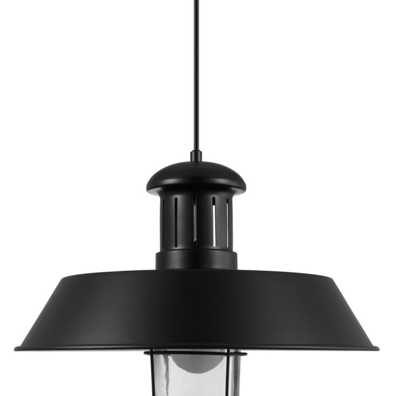 Lampa wisząca GoodHome Genly 1-punktowa E27 czarna