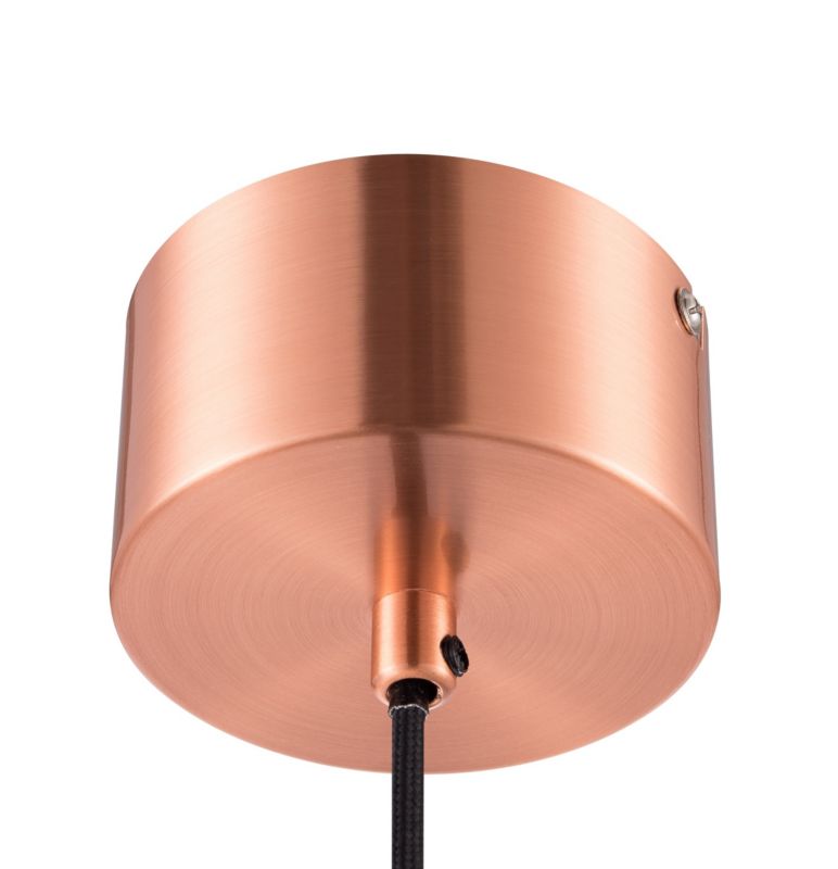 Lampa wisząca GoodHome Nedoki 1-punktowa E27 90 cm miedź