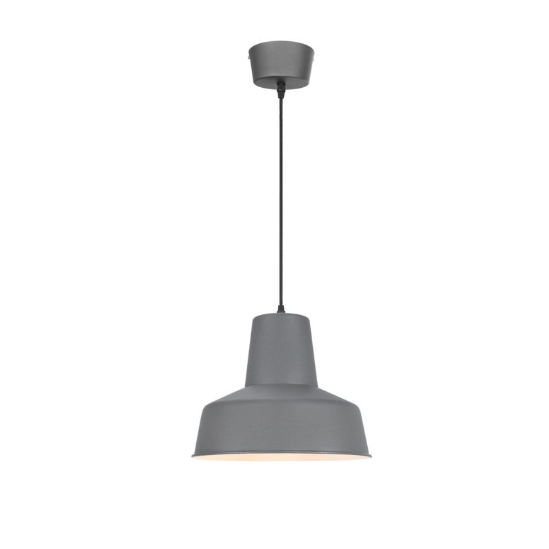 Lampa wisząca GoodHome Orous 1-punktowa E27 32 cm grafitowa