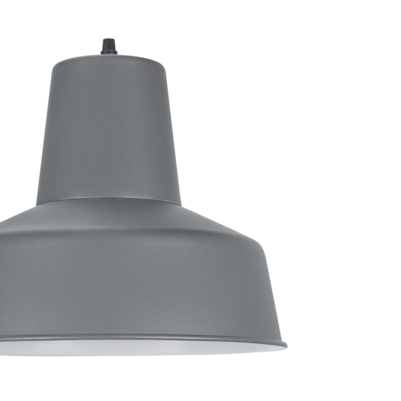 Lampa wisząca GoodHome Orous 1-punktowa E27 32 cm grafitowa