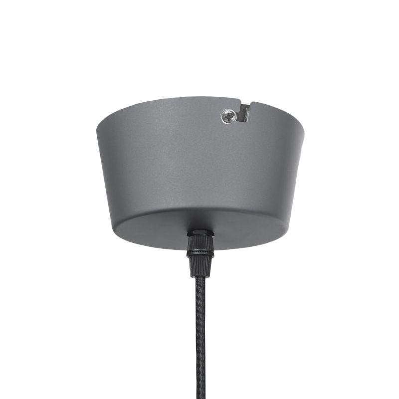 Lampa wisząca GoodHome Orous 1-punktowa E27 32 cm grafitowa