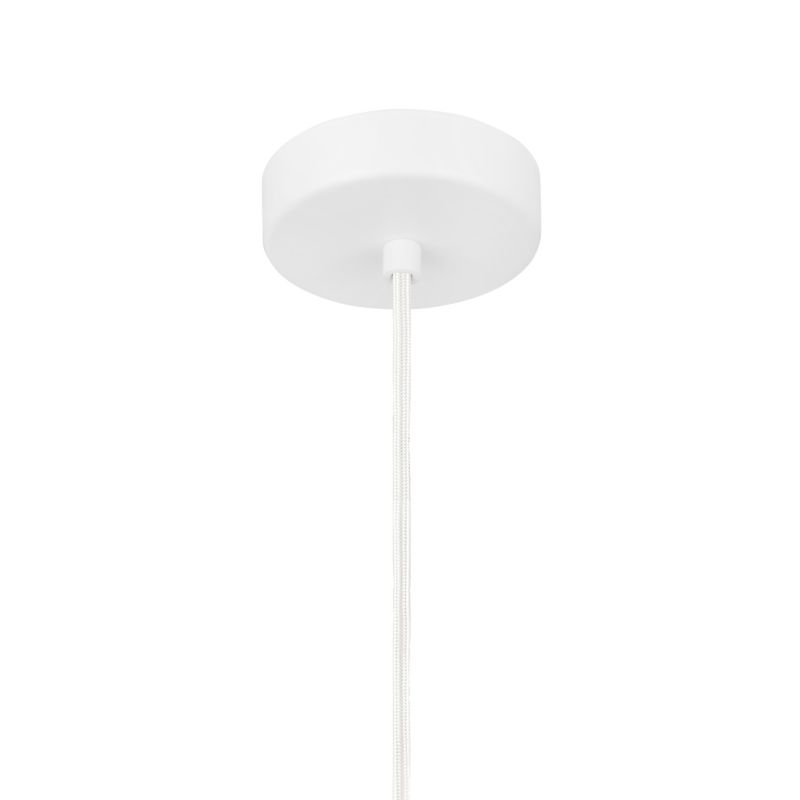 Lampa wisząca GoodHome Phobeto 1-punktowa E27 biała