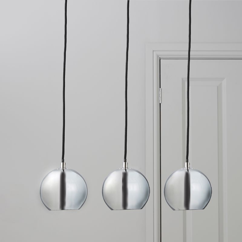 Lampa wisząca GoodHome Roccheta 3-punktowa E14 chrom