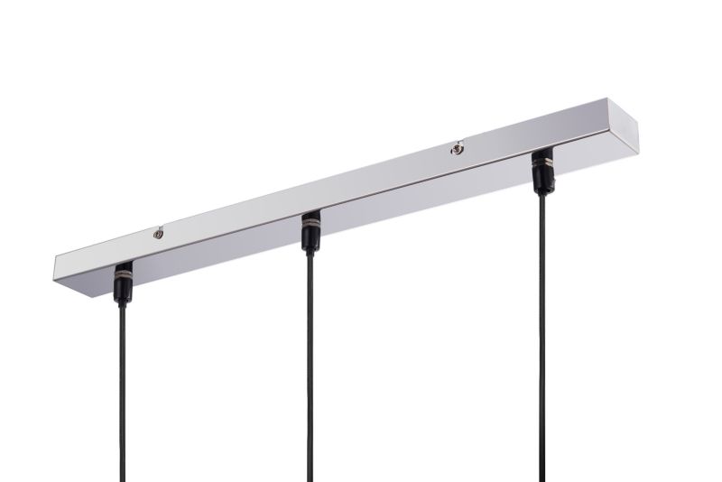 Lampa wisząca GoodHome Roccheta 3-punktowa E14 chrom