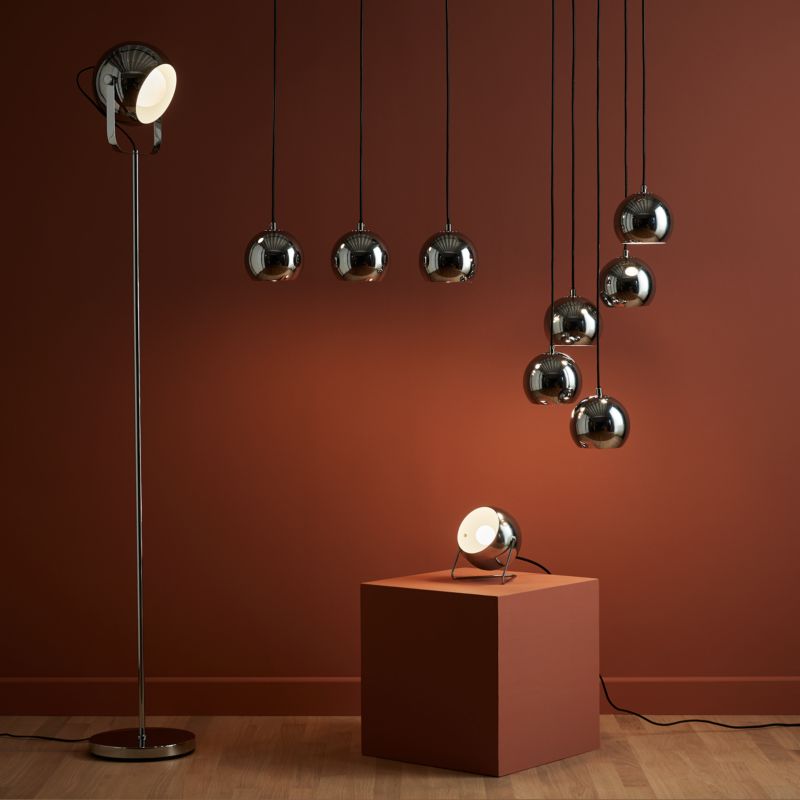 Lampa wisząca GoodHome Roccheta 5-punktowa E14 chrom