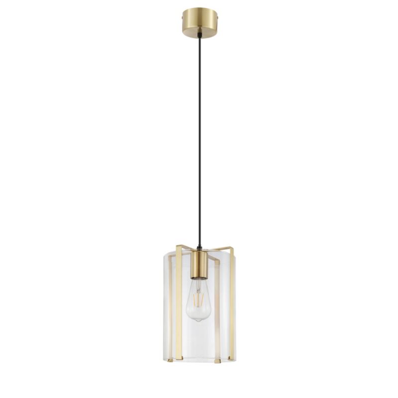 Lampa wisząca GoodHome Saiphi 1-punktowa E27 złota