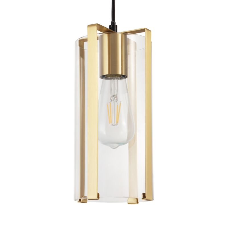 Lampa wisząca GoodHome Saiphi 3-punktowa E27 złota