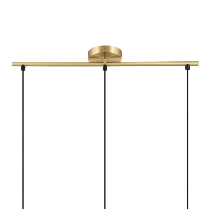 Lampa wisząca GoodHome Saiphi 3-punktowa E27 złota