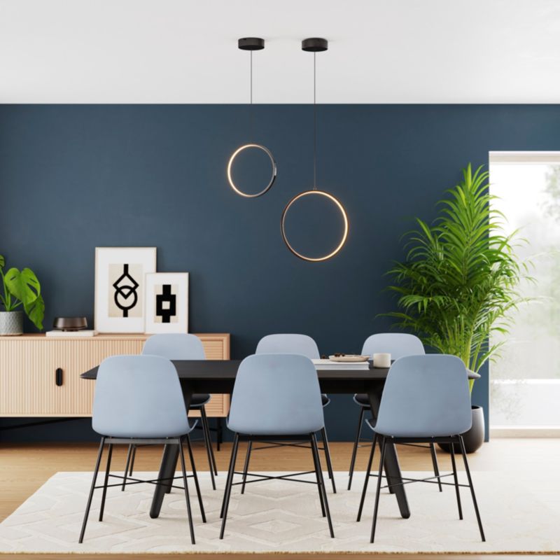 Lampa wisząca GoodHome Samana 1100 lm 3000 K czarna