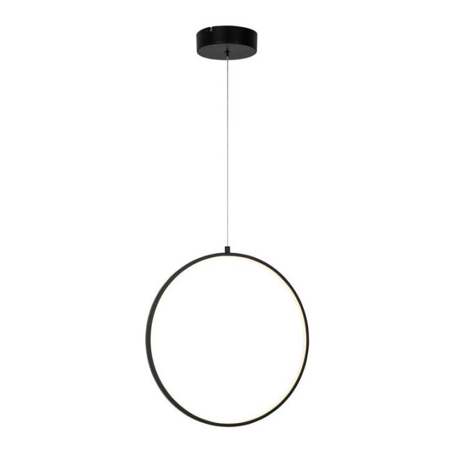 Lampa wisząca GoodHome Samana 1100 lm 3000 K czarna