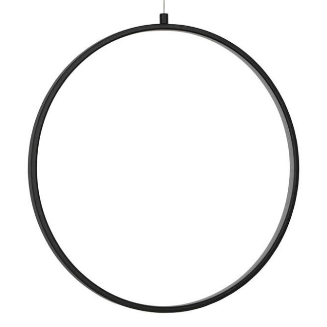 Lampa wisząca GoodHome Samana 1100 lm 3000 K czarna