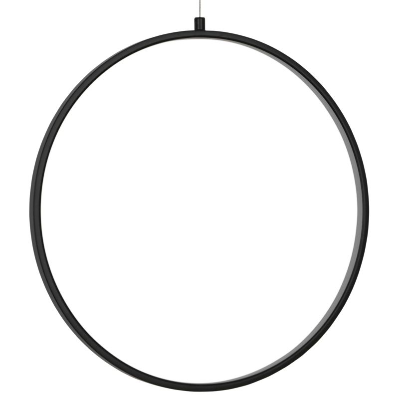 Lampa wisząca GoodHome Samana 1100 lm 3000 K czarna