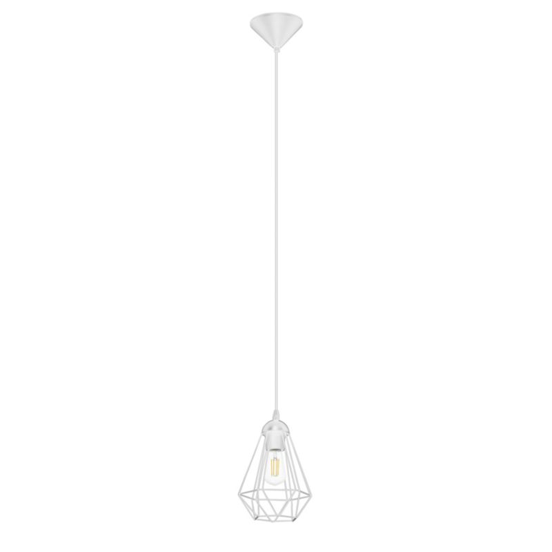 Lampa wisząca GoodHome Smertrio 1-punktowa E27 biała