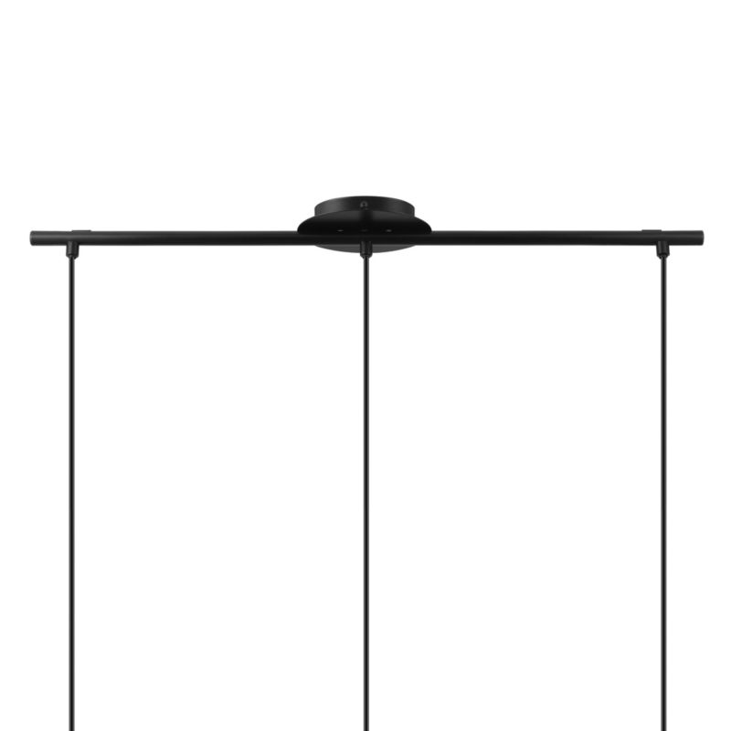 Lampa wisząca GoodHome Smertrio 3-punktowa E27 czarna