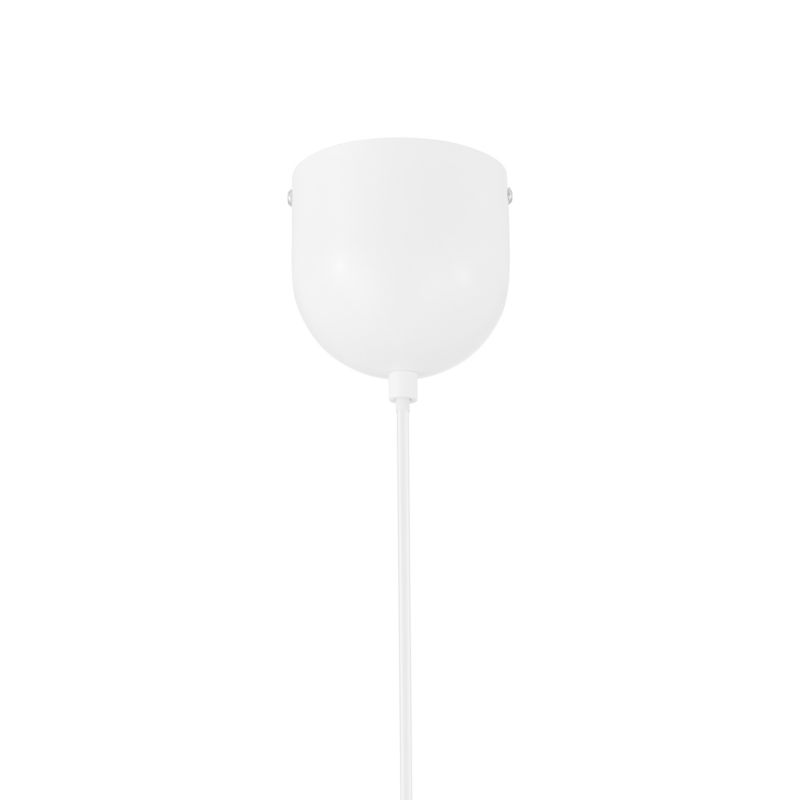 Lampa wisząca GoodHome Songor 1-punktowa E27 38 cm biała