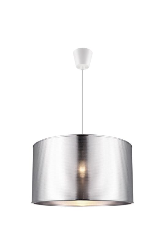 Lampa wisząca GoodHome Tectit 1-punktowa E27 chrom
