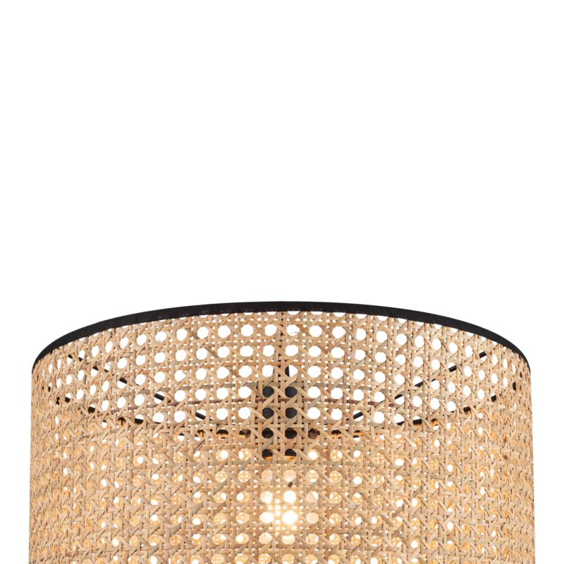 Lampa wisząca GoodHome Tonkin 1 X E27 rattan