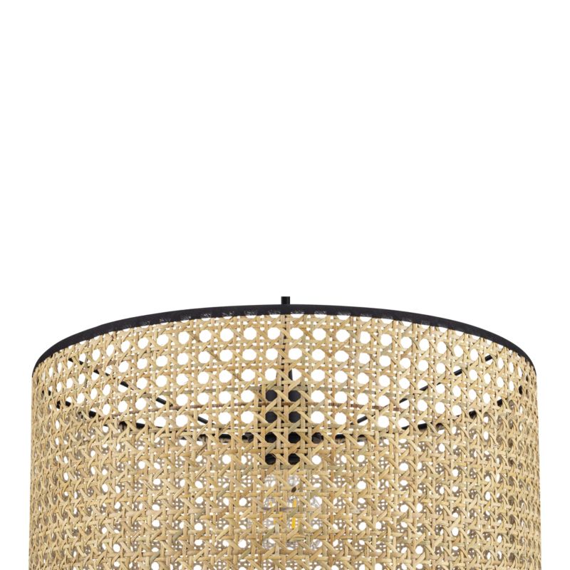 Lampa wisząca GoodHome Tonkin 1 X E27 rattan