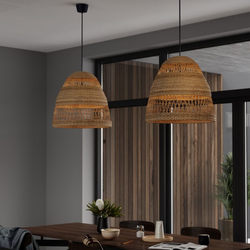 Lampa wisząca GoodHome Veery Deagrass 54 cm