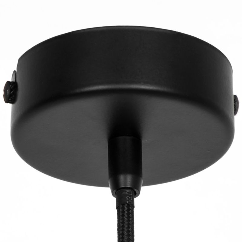 Lampa wisząca GoodHome Walgis 1-punktowa 30 W E27 chrom / biała