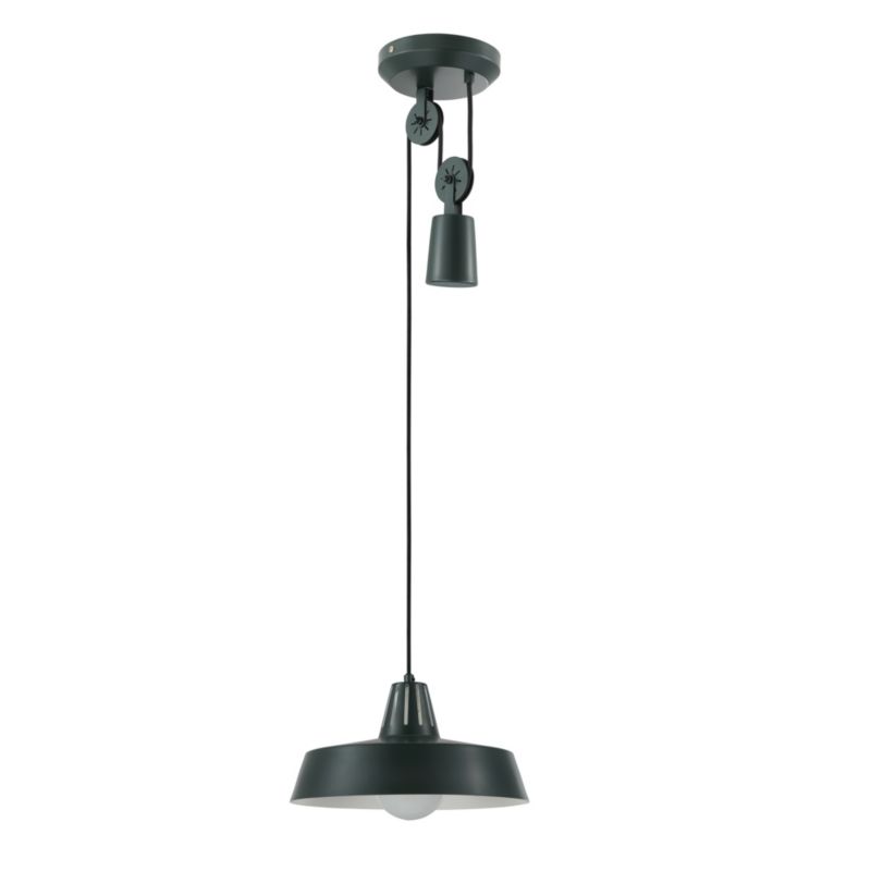 Lampa wisząca GoodHome Yarra 1-punktowa E27 czarna