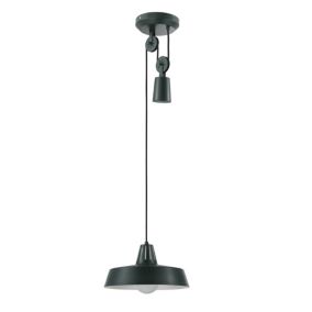 Lampa wisząca GoodHome Yarra 1-punktowa E27 zielona