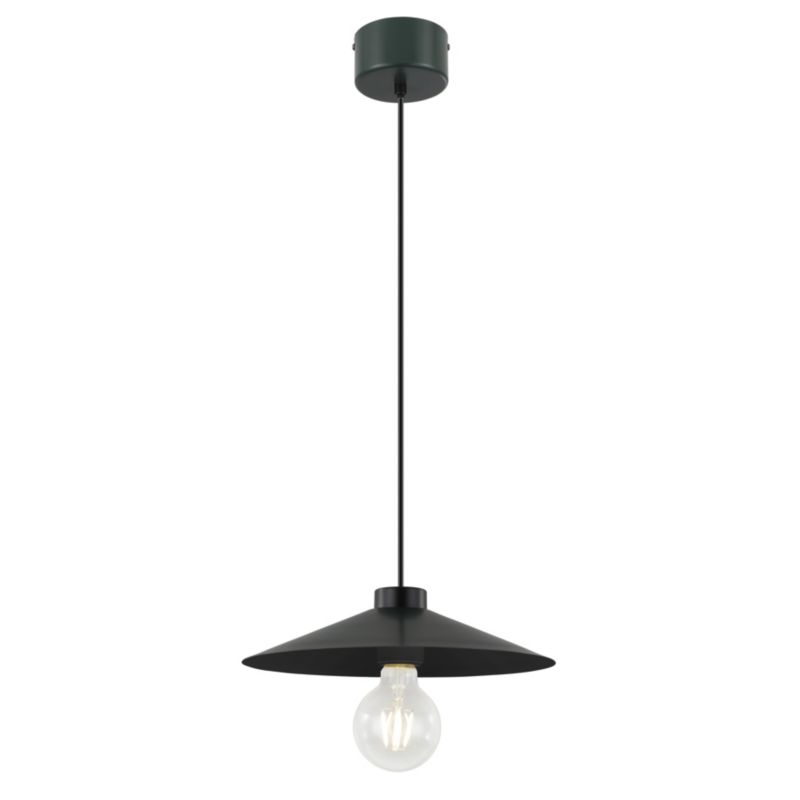 Lampa wisząca GoodHome Zanbar 1-punktowa E27 czarna