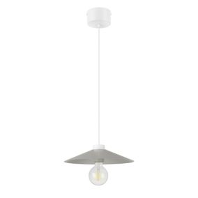 Lampa wisząca GoodHome Zanbar 1-punktowa E27 szara