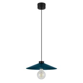 Lampa wisząca GoodHome Zanbar 1-punktowa E27 zielona