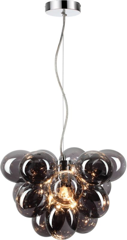 Lampa wisząca Grape 1 x 15 W E27 czarna