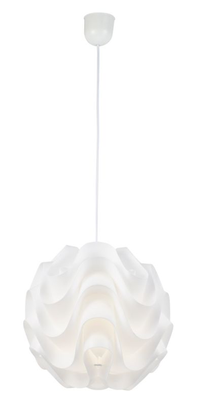 Lampa wisząca Ida 1 x 60 W E27 biała