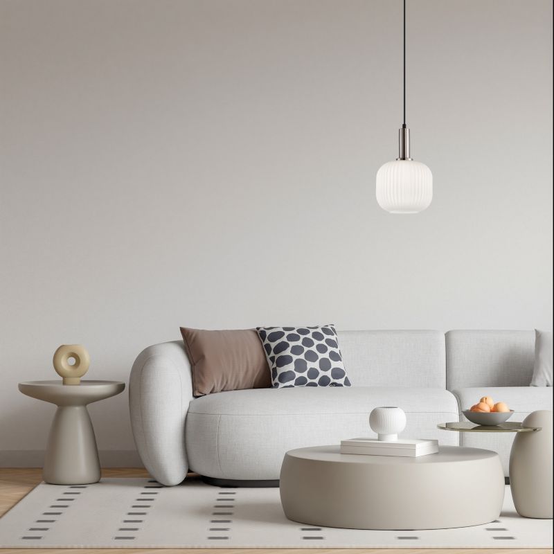Lampa wisząca Italux Penzi 1 xE27 chrom