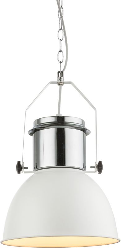Lampa wisząca Katum 1 x 40 W E27 biała