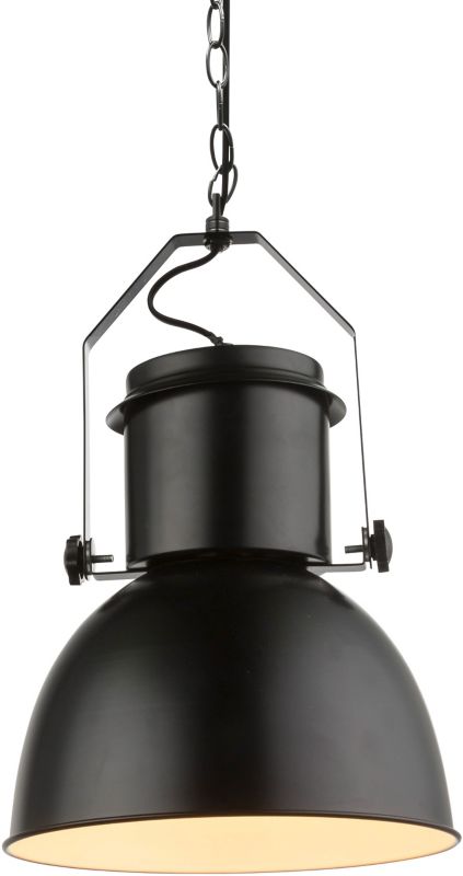 Lampa wisząca Katum 1 x 40 W E27 czarna