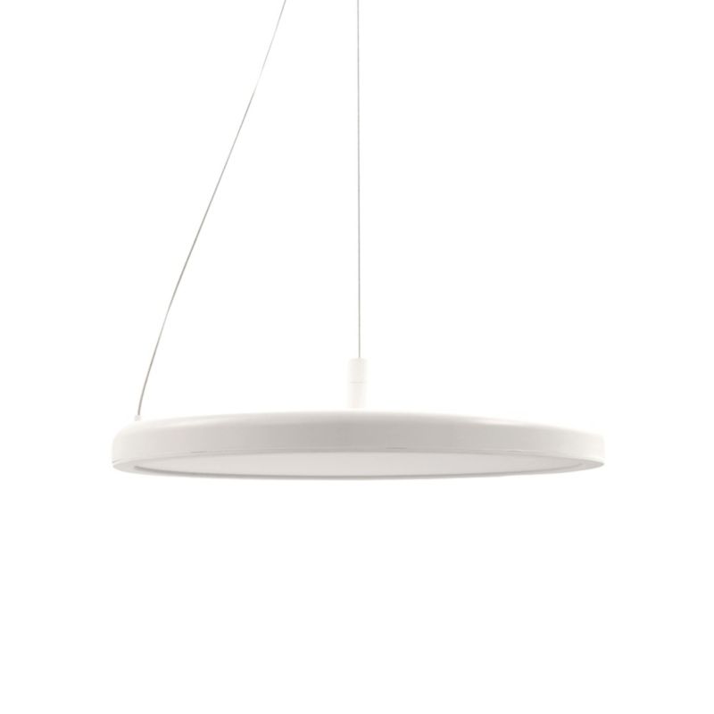 Lampa wisząca LED GoodHome Azagny 40 cm 1600 lm biała