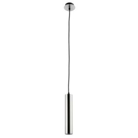 Lampa wisząca LED GoodHome Suartone 1-punktowa 10,5 W szczotkowany chrom