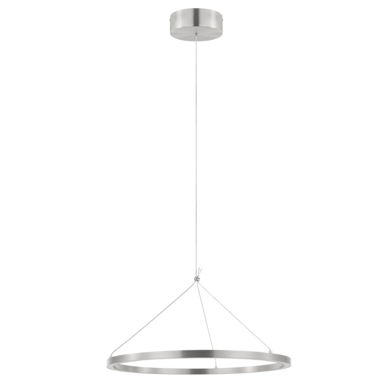 Lampa wisząca LED GoodHome Taphao 1-punktowa 36 W chrom