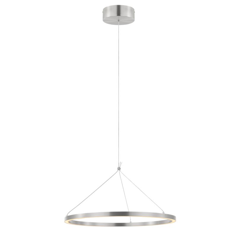 Lampa wisząca LED GoodHome Taphao 1-punktowa 36 W chrom