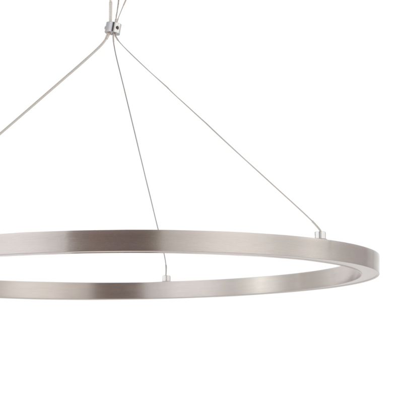 Lampa wisząca LED GoodHome Taphao 1-punktowa 36 W chrom