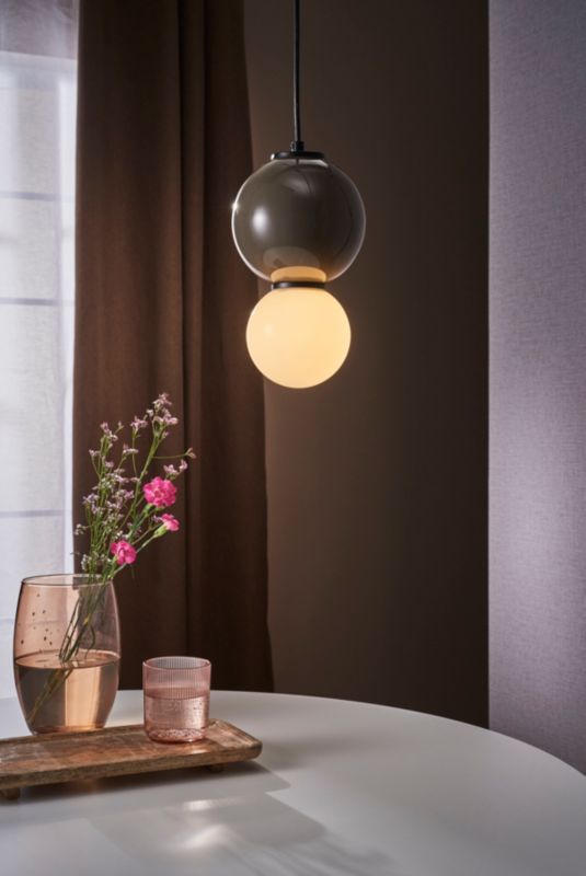 Lampa wisząca LED Italux Pieve 4 W brąz