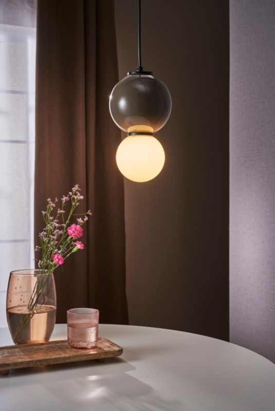 Lampa wisząca LED Italux Pieve 4 W brąz
