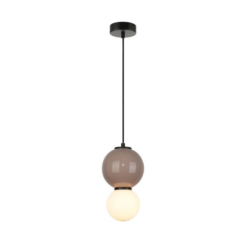 Lampa wisząca LED Italux Pieve 4 W brąz