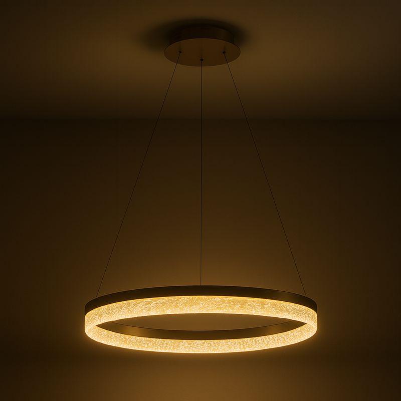 Lampa wiszaca LED Milagro Gala 25W złota