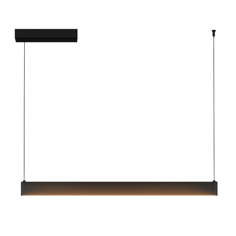 Lampa wiszaca LED Milagro Linea 36W 3000/5000 K czarna