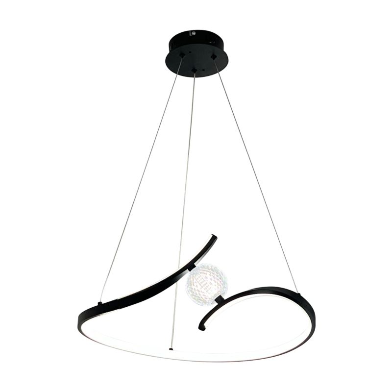 Lampa wisząca LED Milagro Perła 34 W czaena