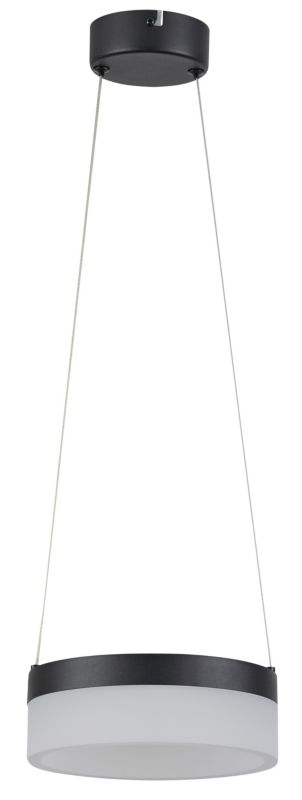 Lampa wisząca LED Nicki 1 x 12 W czarna